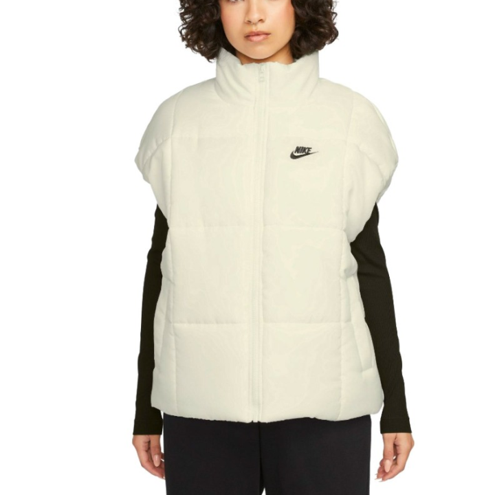 Nike Nike Vests Women's Ecru Stand Collar Moderate Other