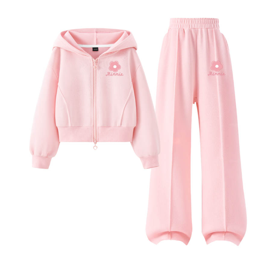 Disney Kids Casual Sportswear Hooded Moderate