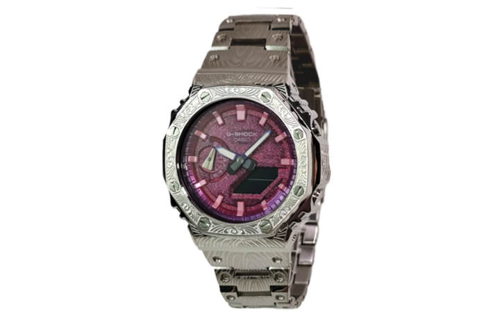 CASIO CASIO Custom Collection GA2100 Collection Quartz Movement Stainless Steel Strap Watch Men's Watches