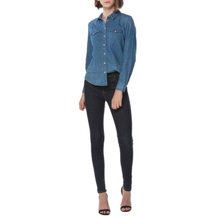 Levis Levis Jeans Women's Blue Moderate Slim Fit Pants