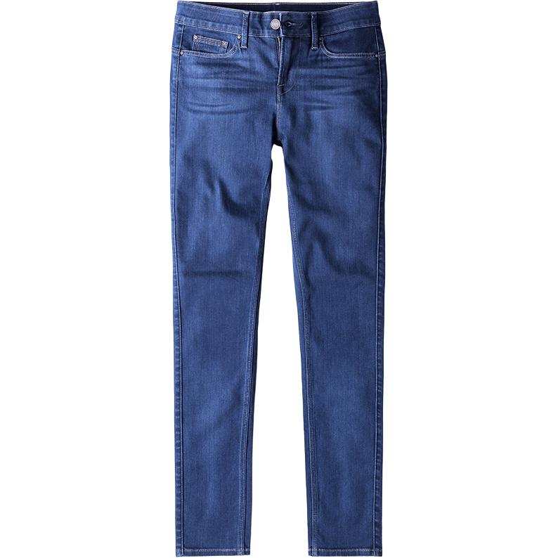 Lee Lee Jeans Women's Blue Moderate Pencil Pants