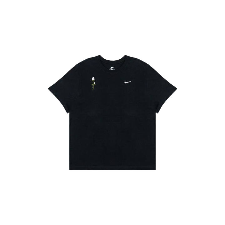 Nike Nike Sportswear T Shirts Men's Black Crew Neck Moderate Straight Fit