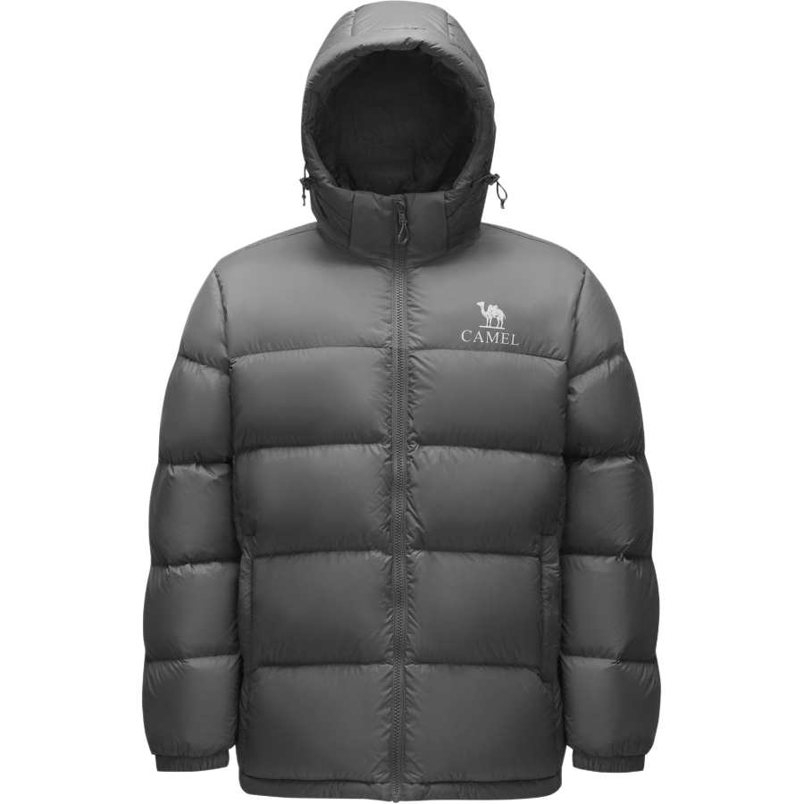 CAMEL CAMEL Puffer Jacket Anti Pilling Far Infrared Warming Thermal Anti Static Down Jacket Unisex