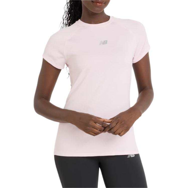 New Balance New Balance T Shirts Women's Pink Crew Neck
