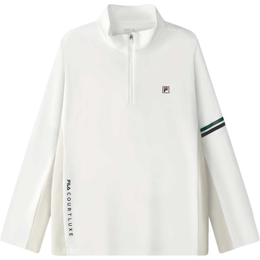 FILA KIDS Long Sleeved T Shirt Jade White Kids'