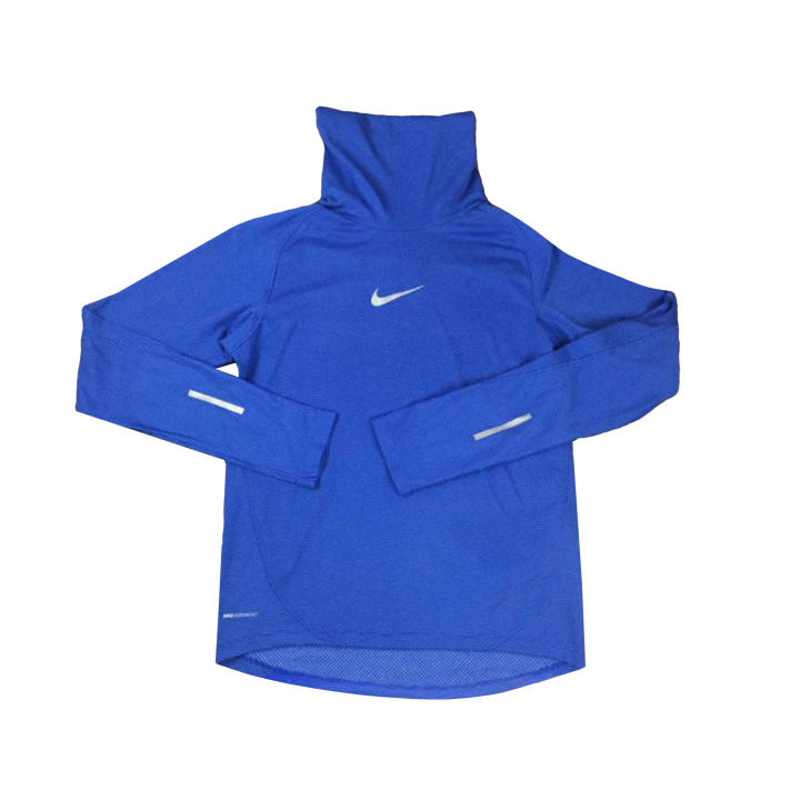 Nike Nike Sweatshirts Men's Blue Stand Collar Moderate