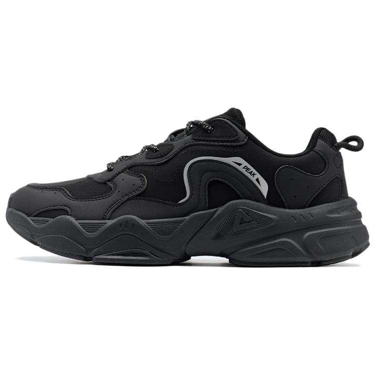 PEAK State Pole Slip Resistant Abrasion Resistant Low top Casual Shoes Men's All Black