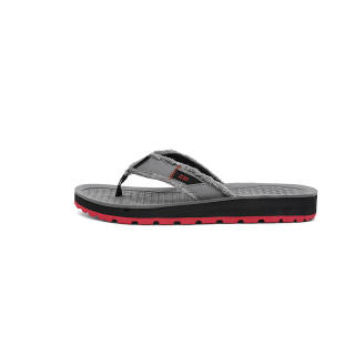 ZVA Quiet Abrasion Resistant Slip Resistant Quiet Abrasion Resistant Slip Resistant Flip Flops Men's Hesi Gray