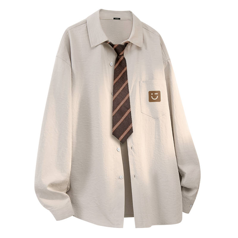 MINISO Shirts Unisex Lapel Moderate Workwear