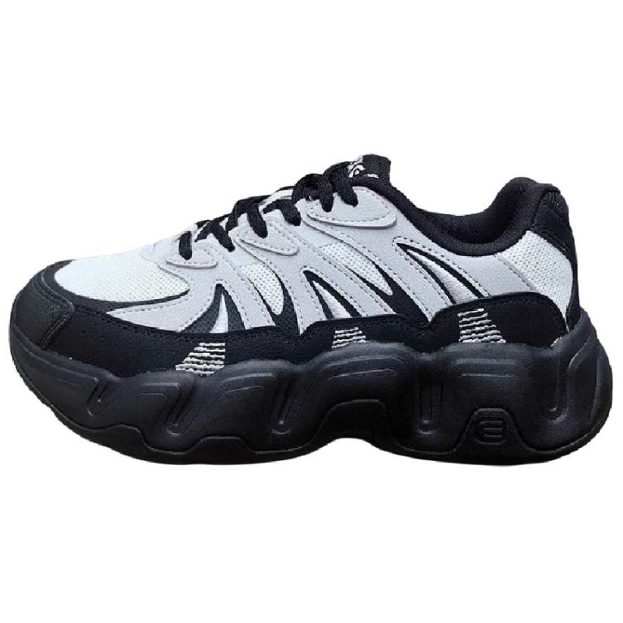 Erke Low top Chunky Sneakers Women's Black
