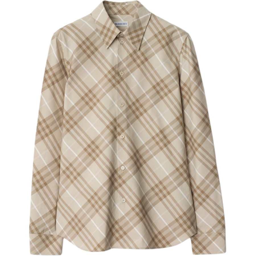Burberry Burberry Long Sleeved Checked Buttoned Shirt