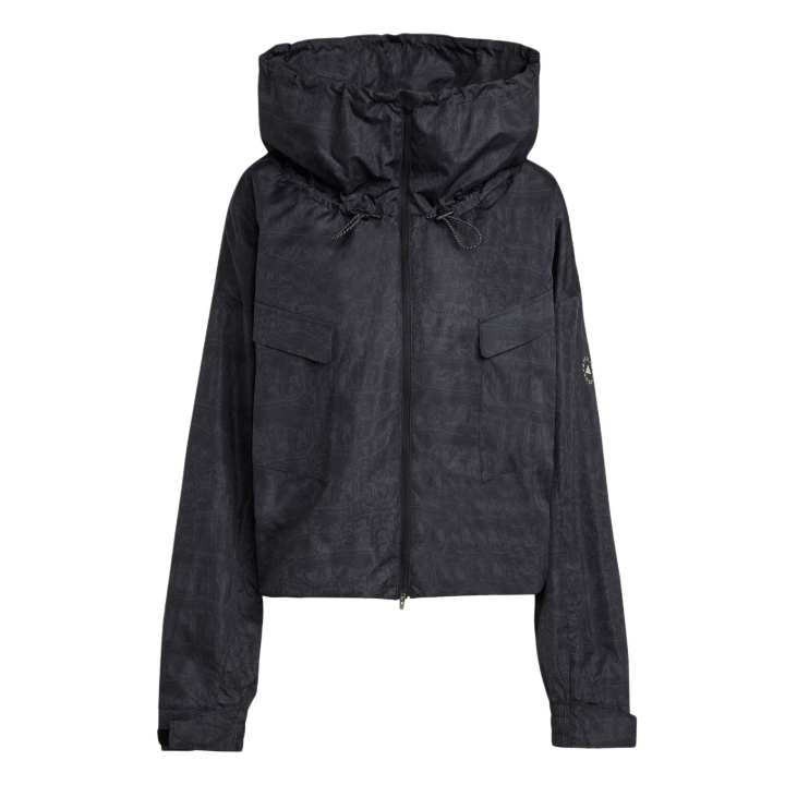 Adidas Adidas drawstring high-neck jacket