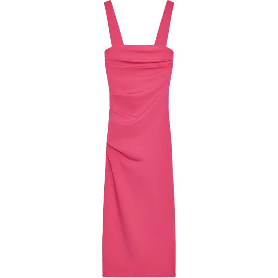 ZARA Slip Dresses Women's Dark Purple Red Moderate