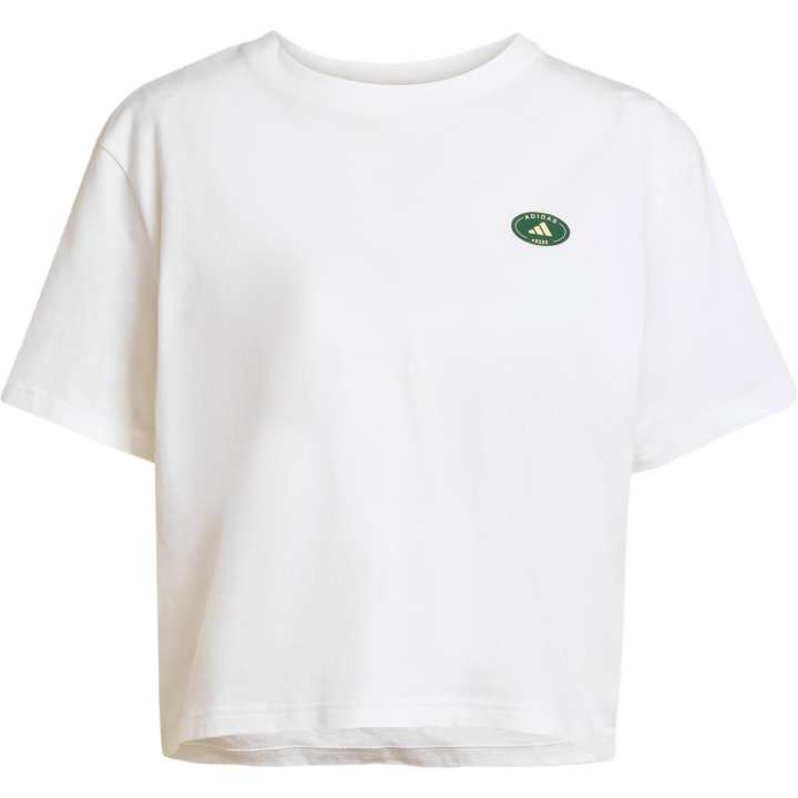 Adidas Adidas T Shirts Women's White Crew Neck Moderate