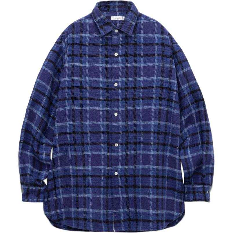 Nanamica FW25 Heavy Flannel Shirt Unisex