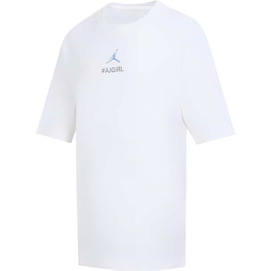 Jordan Jordan WJ ESSEN Drop Shoulder Sleeve T Shirt Women's White