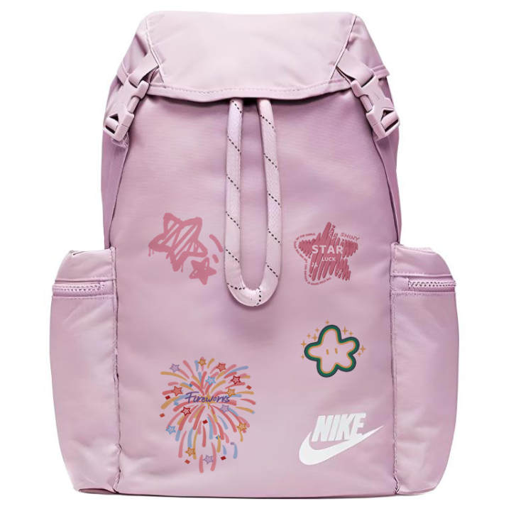 Nike Nike Fabric Patterned Print Backpack Unisex Ice Light Purple