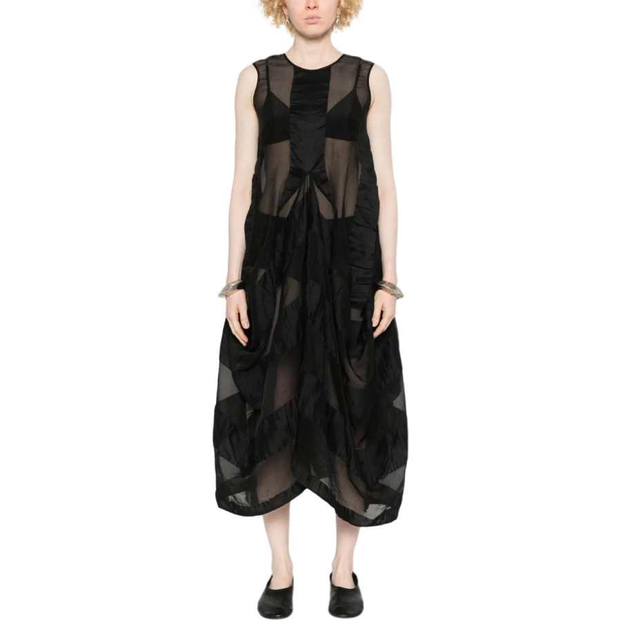 UMA WANG Uma Wang flared midi dress