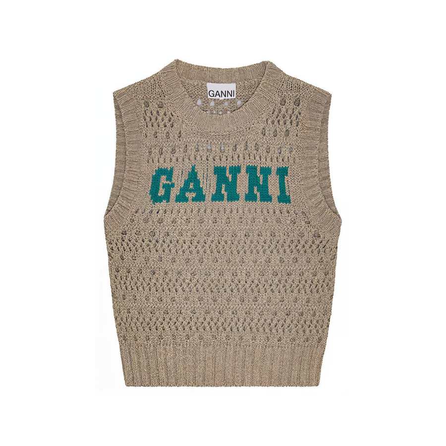 GANNI GANNI Knitted Vest