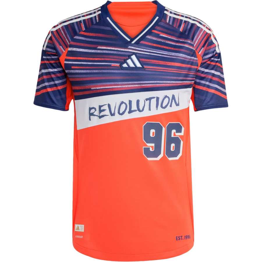 Adidas Adidas Free Shipping With AdiClub New England Revolution 2025 Archive Authentic Jersey
