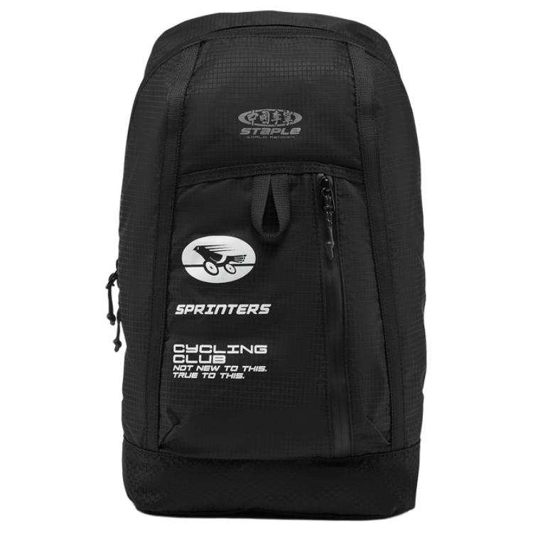 Li-Ning Li Ning X STAPLE Collaboration Reflective Backpack Regular Unisex Black