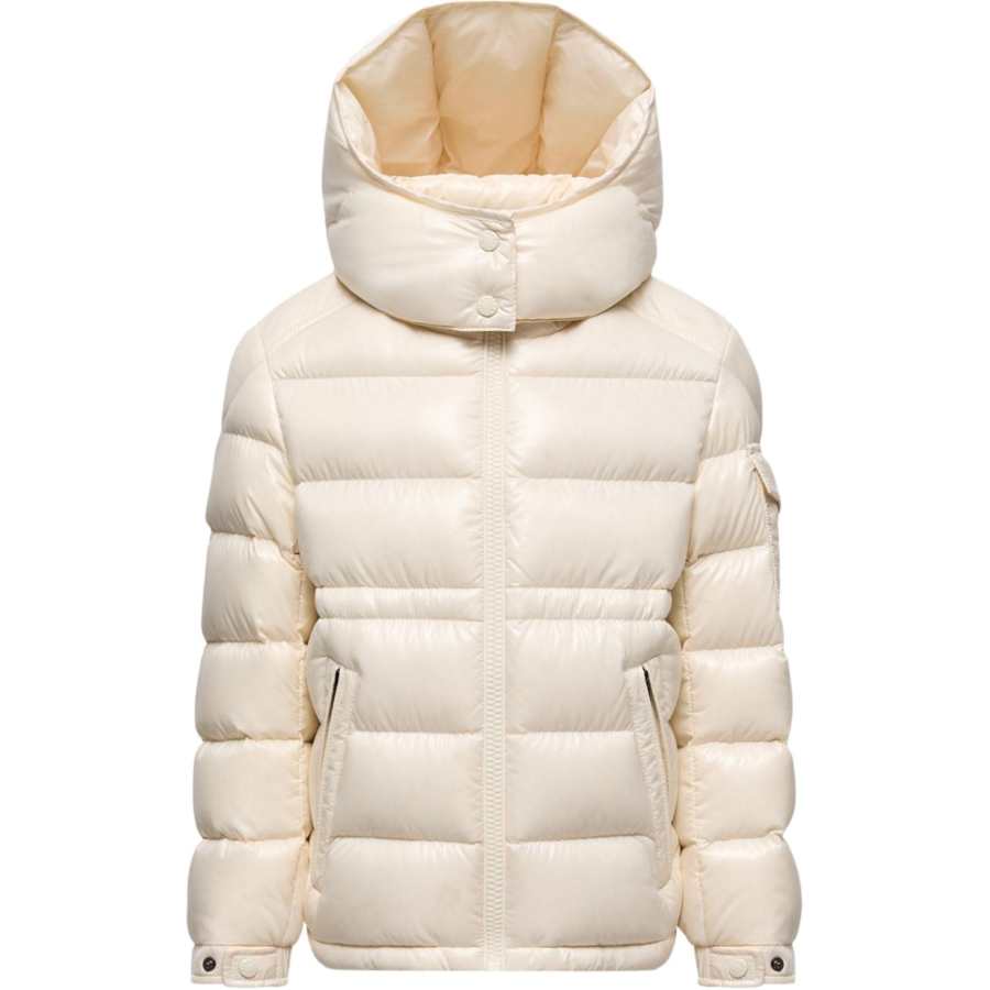 Moncler Mel Series Hooded Down Jacket Down Jacket Kids' White