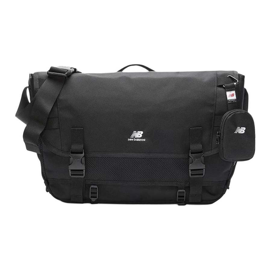 New Balance New Balance Nylon Shoulder Bag, Crossbody Bag Large Women's Black