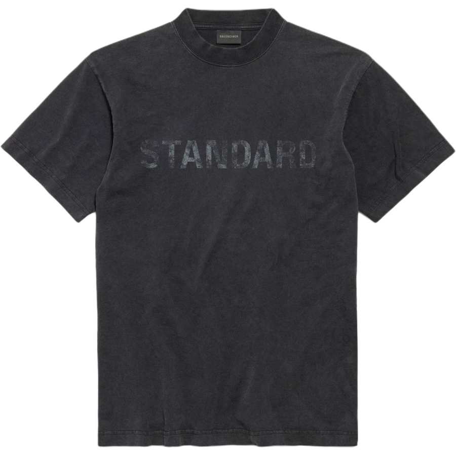 Balenciaga Printed Crewneck T Shirt