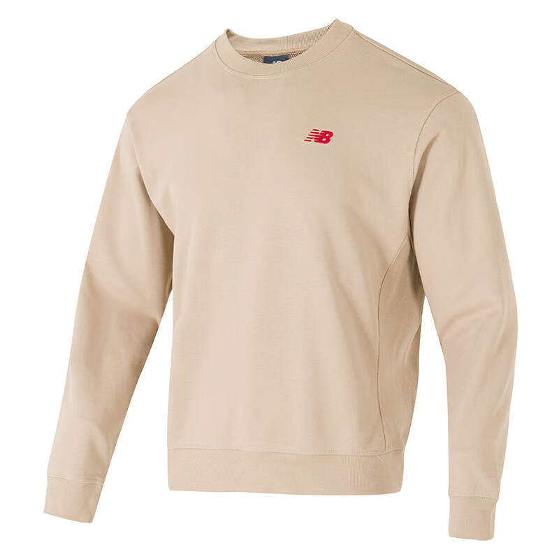 New Balance New Balance Sweatshirts Men's Khaki Crew Neck Moderate