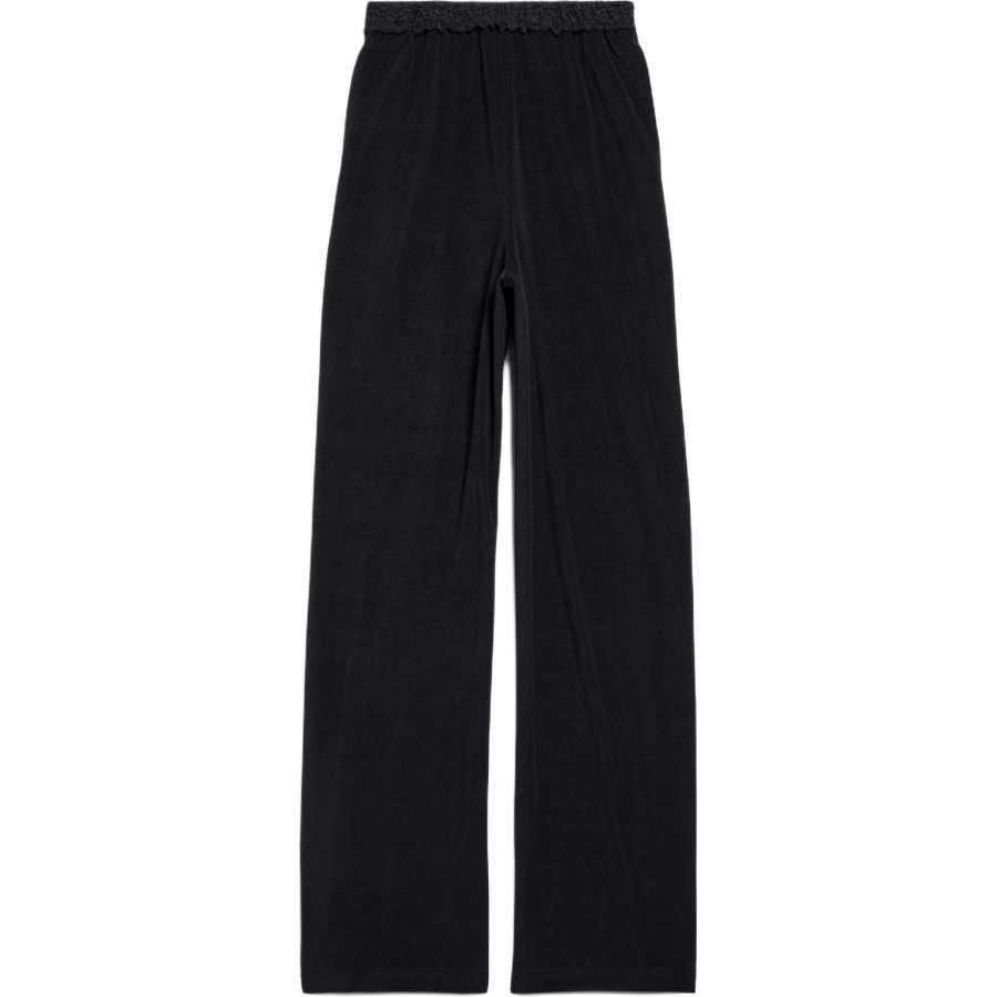 Balenciaga Lace Detailed Wide-Leg Pants