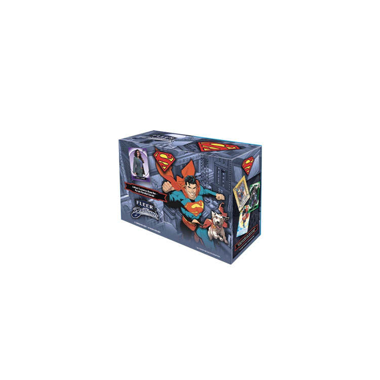 UPPER D.E.C.K UPPER D.E.C.K Fleer Brilliants Superman Mega Sparkling Star, Superman IP / Anime Cards Whole Box