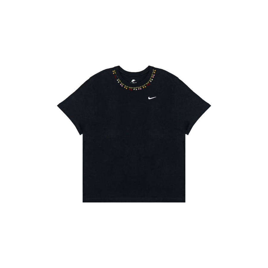 Nike Nike Sportswear T Shirts Men's Black Crew Neck Straight Fit
