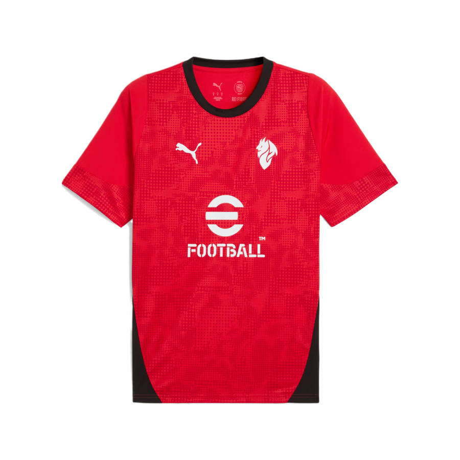 PUMA AC Beige Blue Soccer Jersey Men's