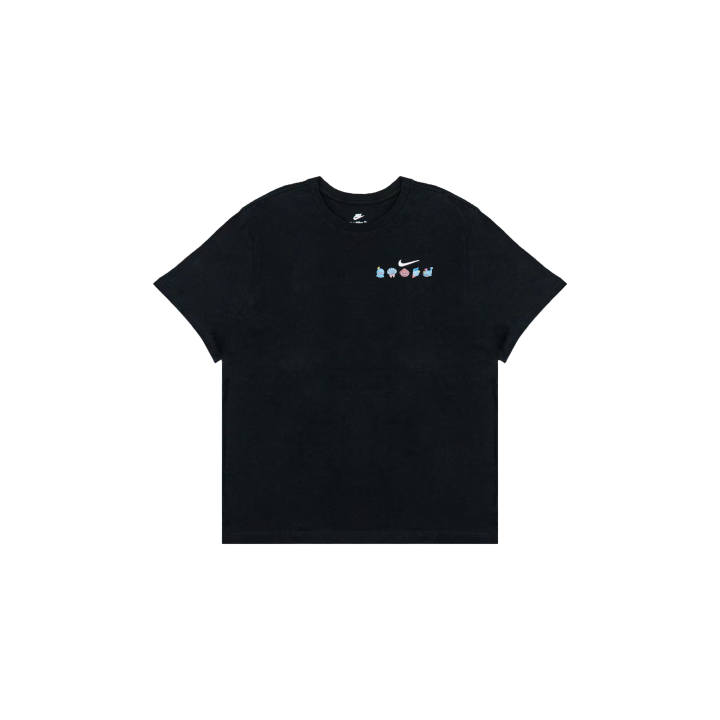 Nike Nike Sportswear T Shirts Men's Black Crew Neck Moderate Straight Fit
