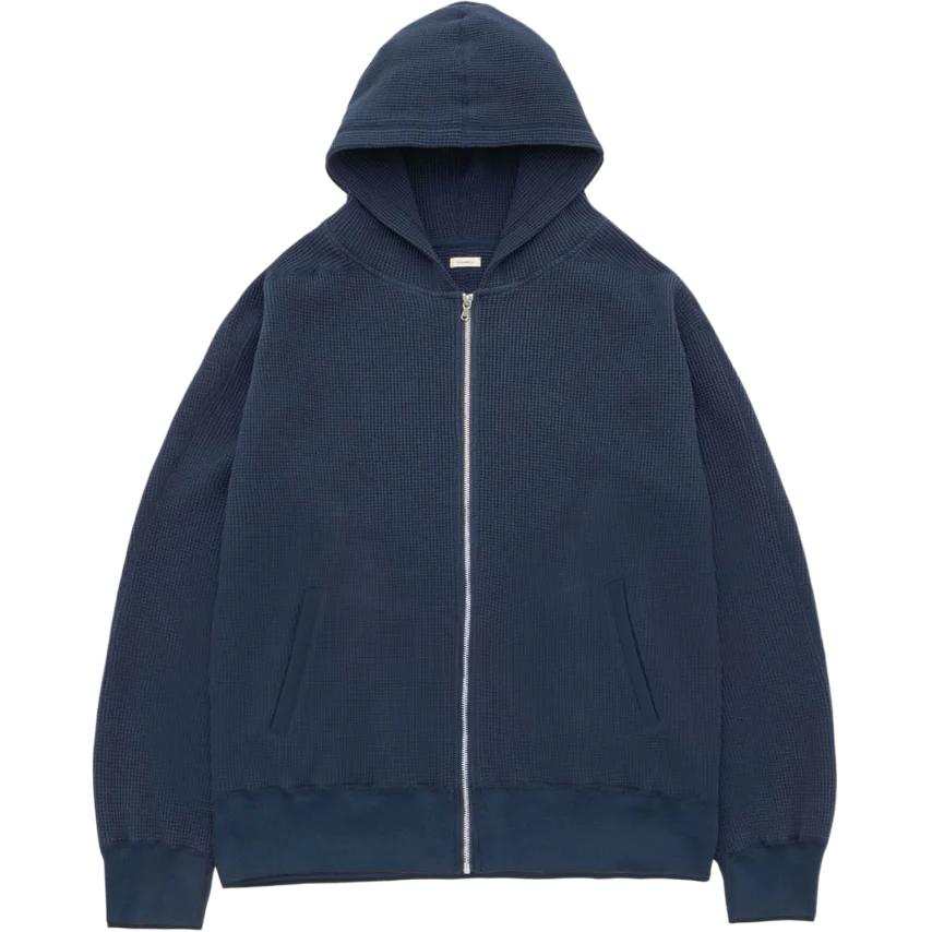 Nanamica FW25 Zip Up Thermal Hoodie Sweatshirt Unisex