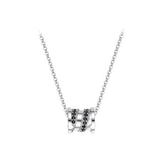 FANCI 925 Sterling Silver Synthetic Cubic Zirconia Necklaces Men's Gold Silver Chain