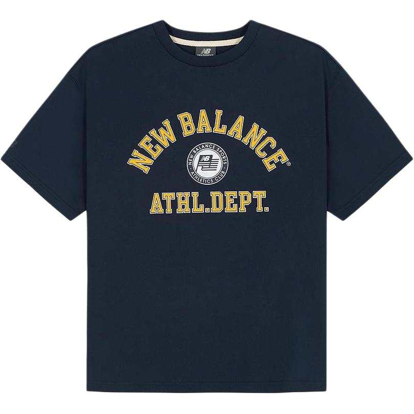 New Balance New Balance T Shirts Unisex Navy Crew Neck