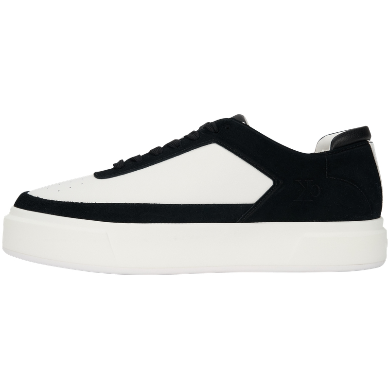 CKJ CALVIN KLEIN JEANS Low top Skateboard Shoes Men's White Black