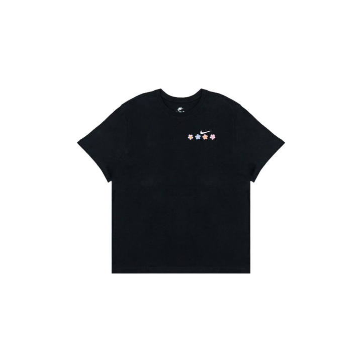 Nike Nike Sportswear T Shirts Men's Black Crew Neck Moderate Straight Fit