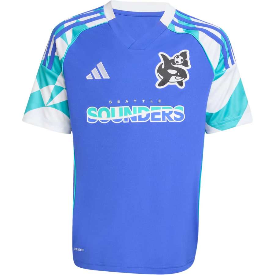 Adidas Adidas Seattle Sounders FC T Shirt SS25 2025 Archive Youth Teenagers