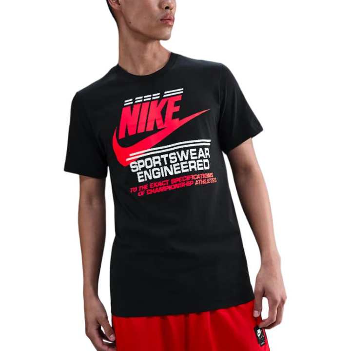 Nike Nike Clothing T Shirts Men's Black Crew Neck