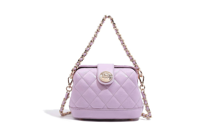 Sanrio Hello Kitty Pu Handbag Regular Women's Purple