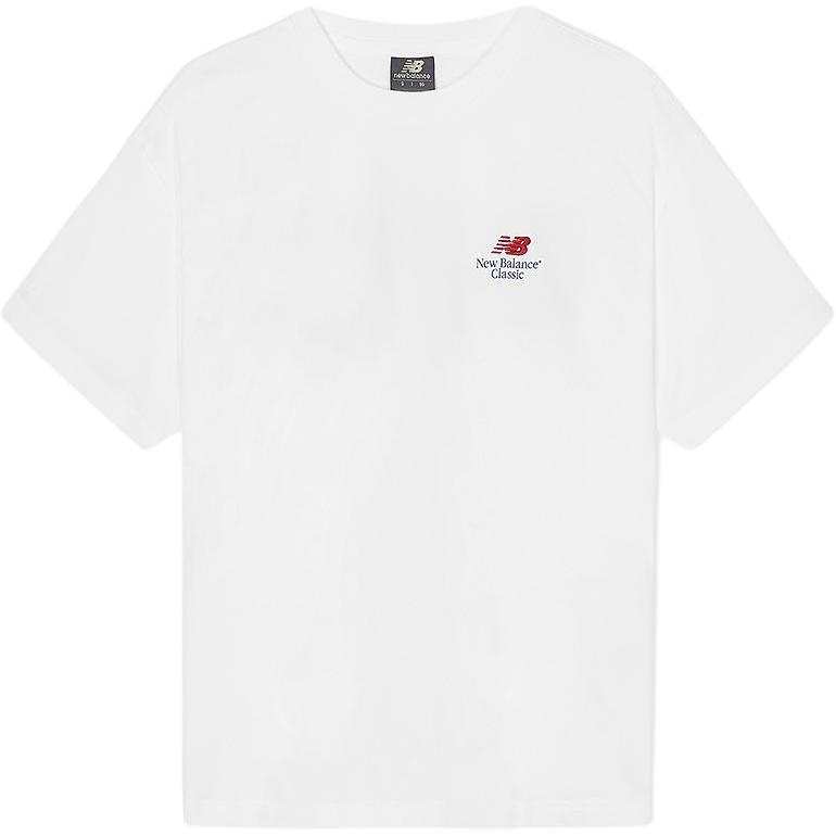 New Balance New Balance T Shirts Unisex White Crew Neck
