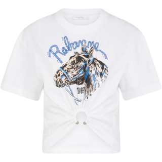 Paco Rabanne logo-print T-shirt