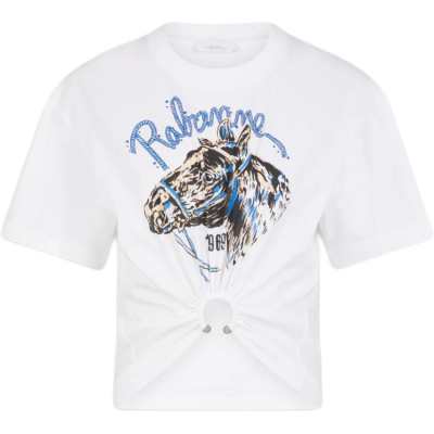 Paco Rabanne logo-print T-shirt
