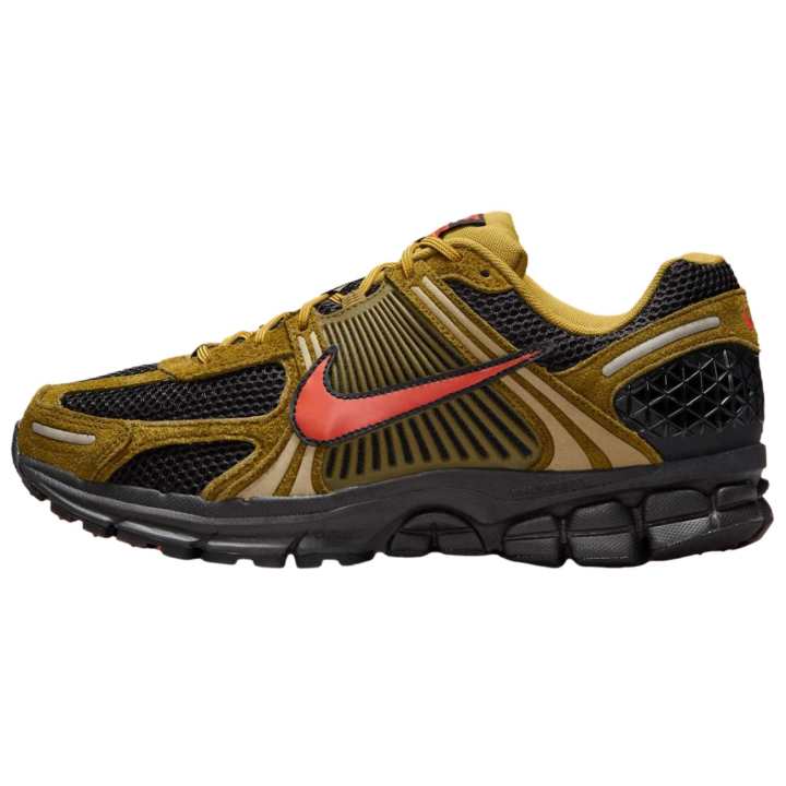 Nike Nike Zoom Vomero 5 Breathable Running Shoes Unisex Black Brown