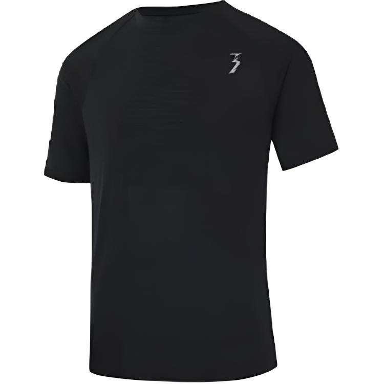 361° T Shirts Men's Dark Gray Crew Neck Moderate Straight Fit