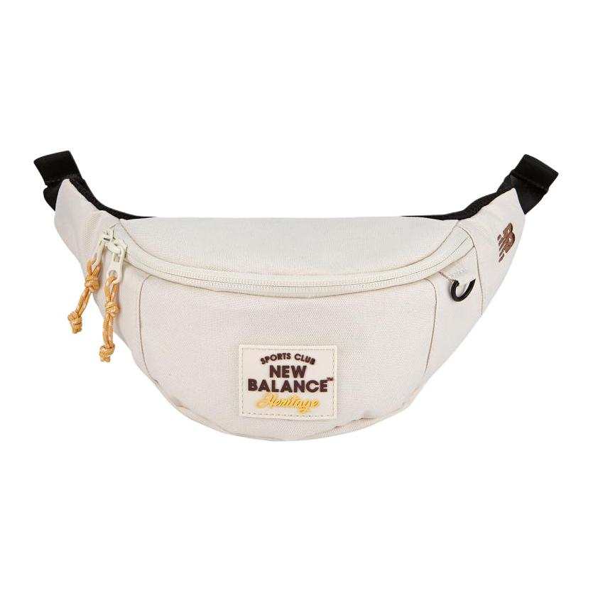 New Balance New Balance Polyester Fanny Pack Unisex Ivory White
