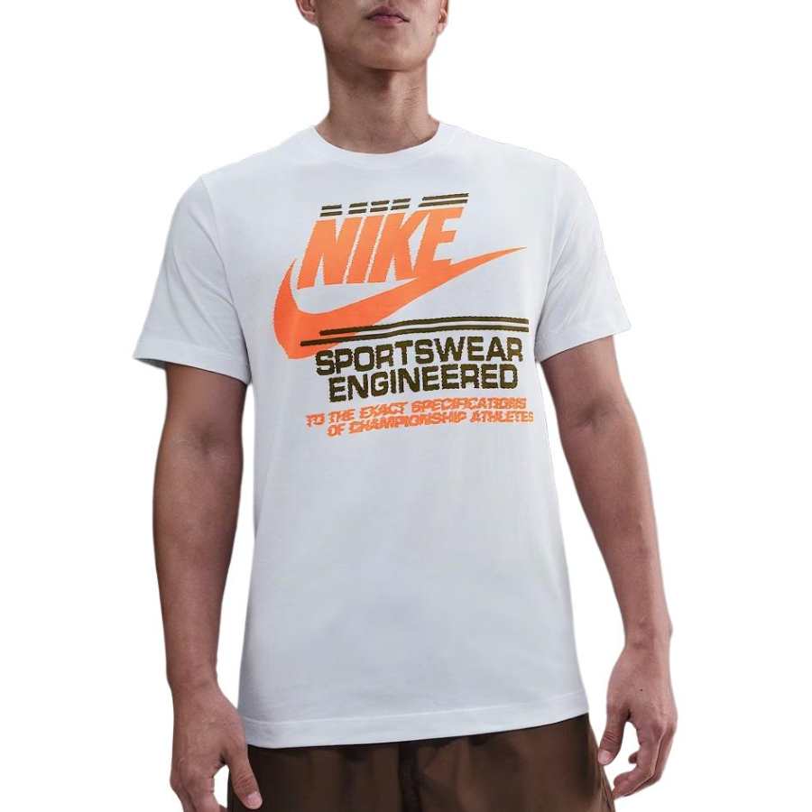 Nike Nike Clothing T Shirts Men's White Crew Neck