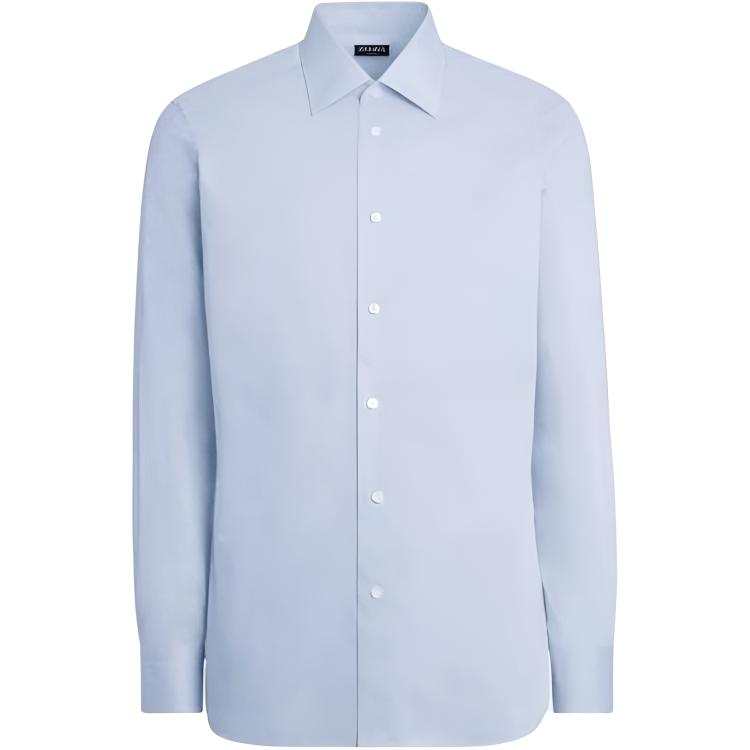 Zzegna 【Previous Season】button-up cotton shirt